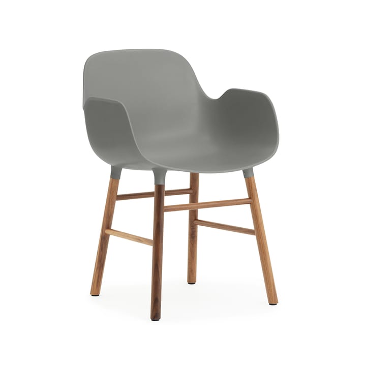 Form armchair - 灰色, 坚果 legs - Normann Copenhagen