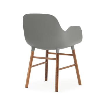 Form armchair - 灰色, 坚果 legs - Normann Copenhagen