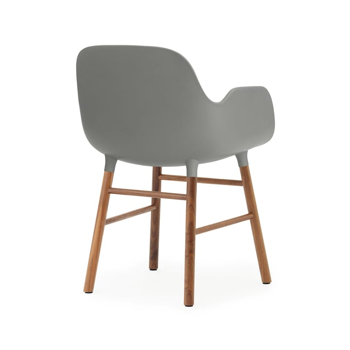 Form armchair - 灰色, 坚果 legs - Normann Copenhagen