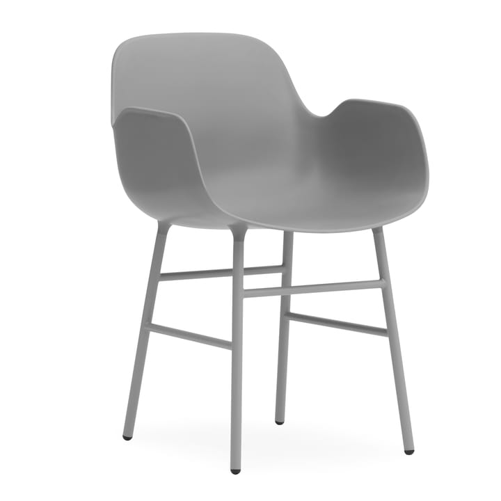 Form armchair metal legs - 灰色 - Normann Copenhagen