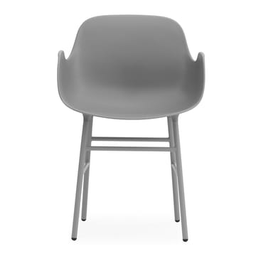 Form armchair metal legs - 灰色 - Normann Copenhagen