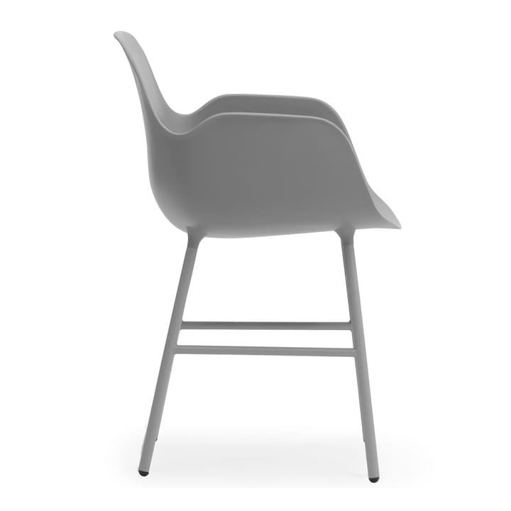 Form armchair metal legs - 灰色 - Normann Copenhagen