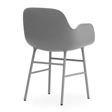 Form armchair metal legs - 灰色 - Normann Copenhagen