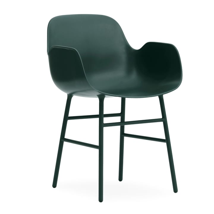 Form armchair metal legs - 绿色 - Normann Copenhagen