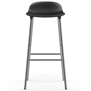 Form bar 凳子 chrome leg 75 cm - 黑色 - Normann Copenhagen