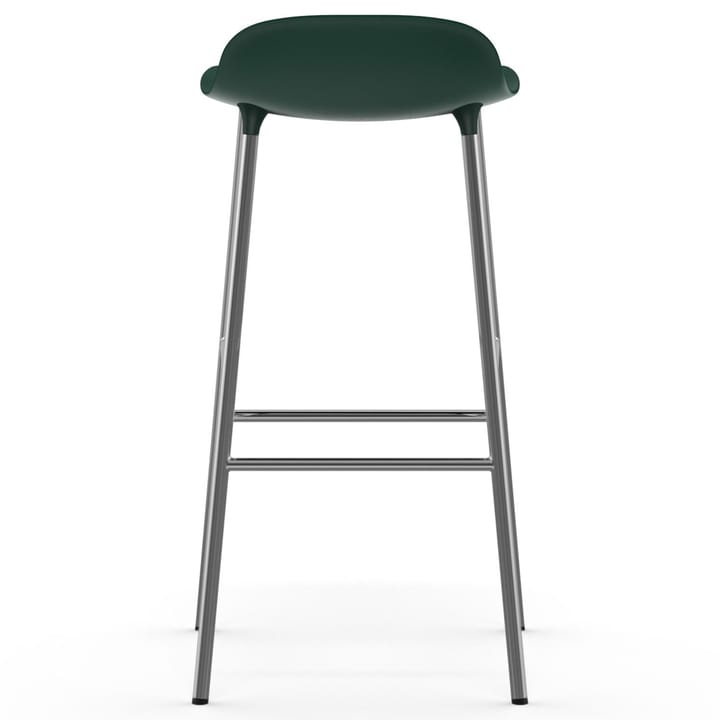 Form bar 凳子 chrome leg 75 cm - 绿色 - Normann Copenhagen