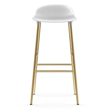 Form barstool bronze lege 75 cm - 白色 - Normann Copenhagen