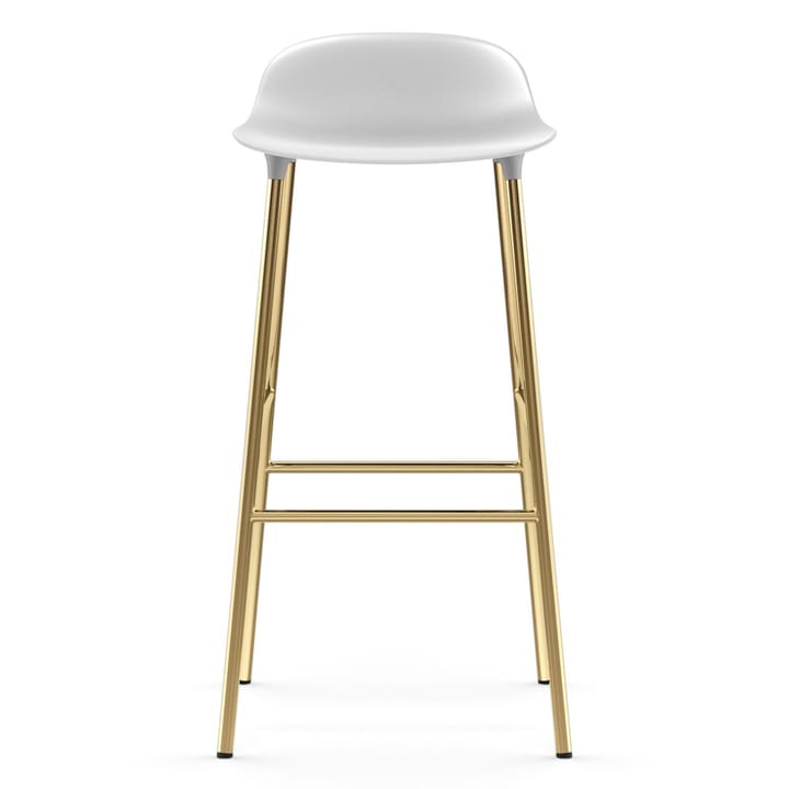 Form barstool bronze lege 75 cm - 白色 - Normann Copenhagen