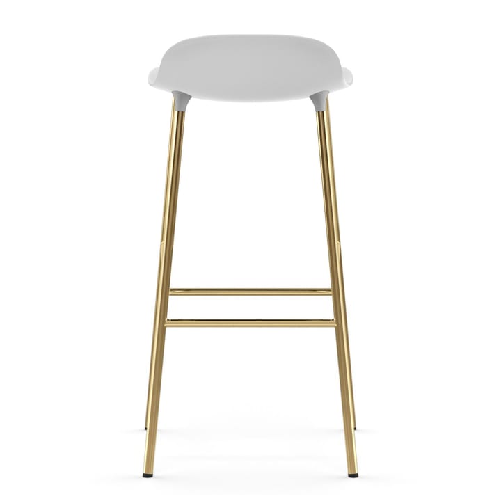 Form barstool bronze lege 75 cm - 白色 - Normann Copenhagen