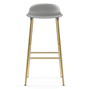 Form barstool bronze lege 75 cm - 灰色 - Normann Copenhagen