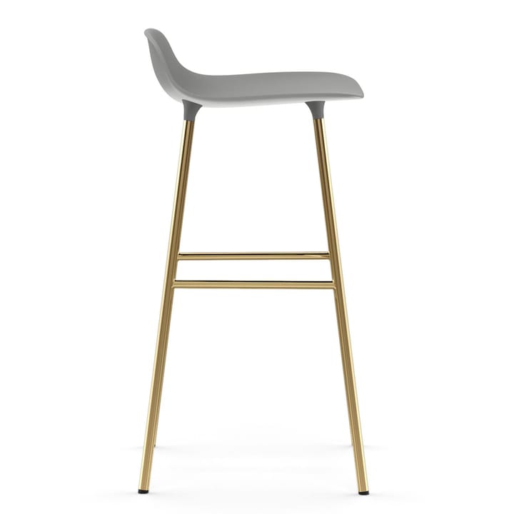 Form barstool bronze lege 75 cm - 灰色 - Normann Copenhagen