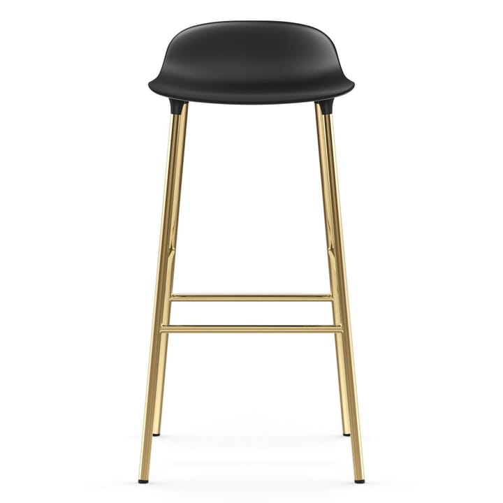 Form barstool bronze lege 75 cm - 黑色 - Normann Copenhagen