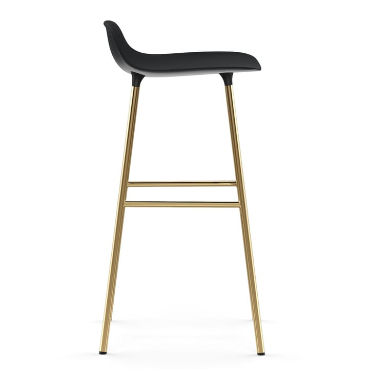 Form barstool bronze lege 75 cm - 黑色 - Normann Copenhagen