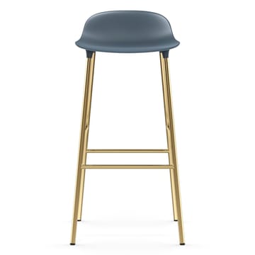 Form barstool bronze lege 75 cm - 蓝色 - Normann Copenhagen