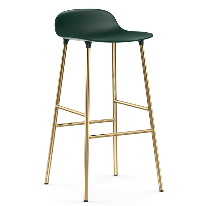 Form barstool bronze lege 75 cm - 绿色 - Normann Copenhagen