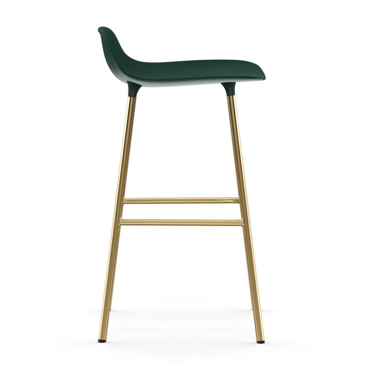 Form barstool bronze legs 75 cm, 绿色 Normann Copenhagen