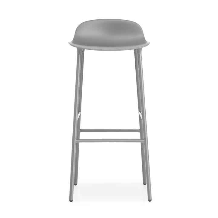 Form barstool metal legs 75 cm 凳子 - 灰色 - Normann Copenhagen