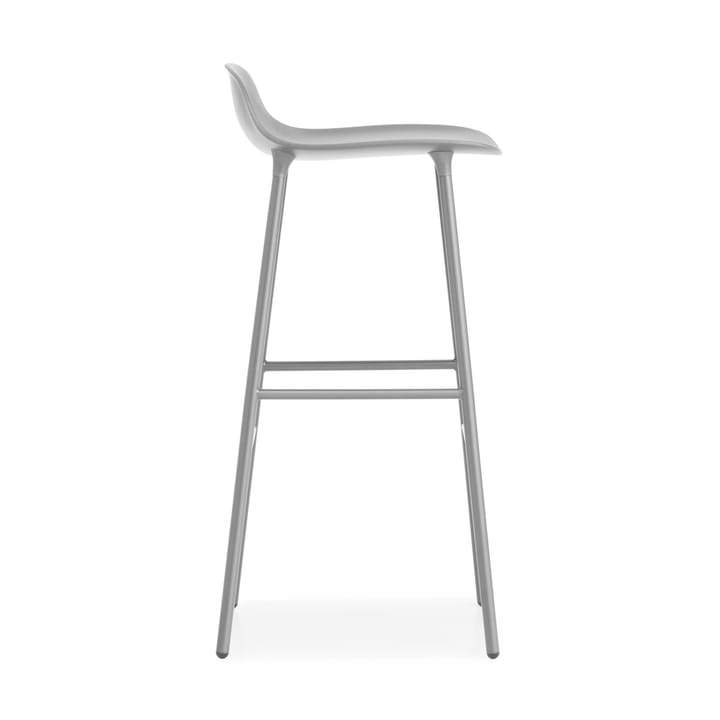 Form barstool metal legs 75 cm 凳子 - 灰色 - Normann Copenhagen