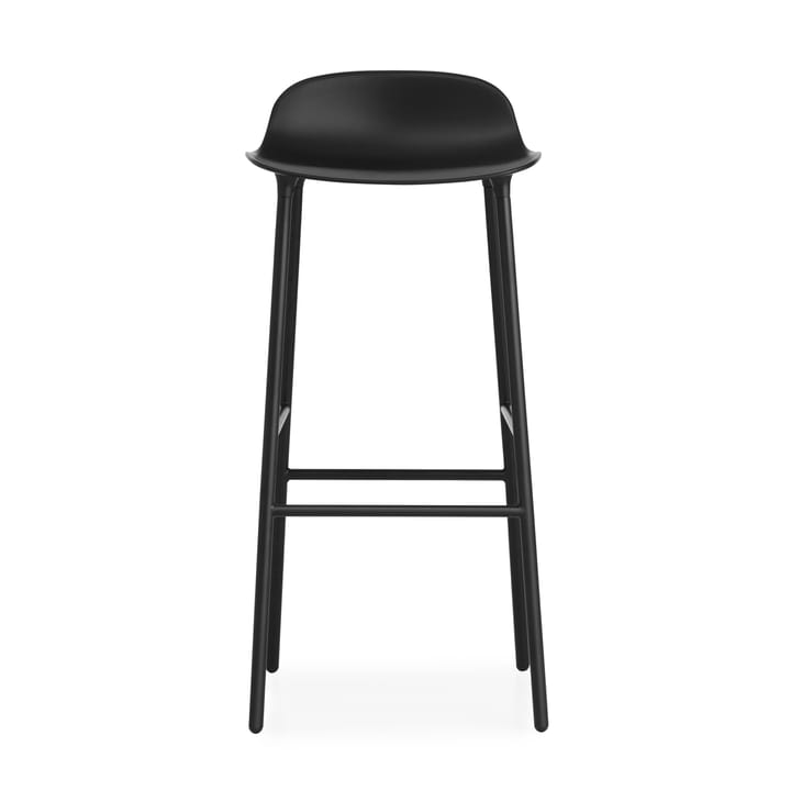 Form barstool metal legs 75 cm 凳子 - 黑色 - Normann Copenhagen