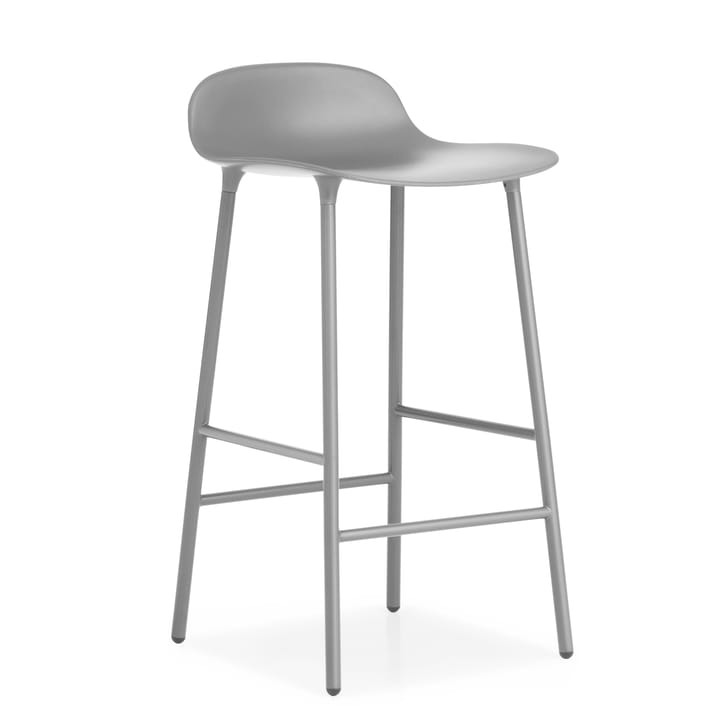 Form barstool metal legs 凳子 - 灰色 - Normann Copenhagen