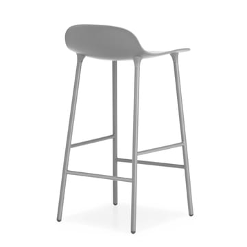 Form barstool metal legs 凳子 - 灰色 - Normann Copenhagen