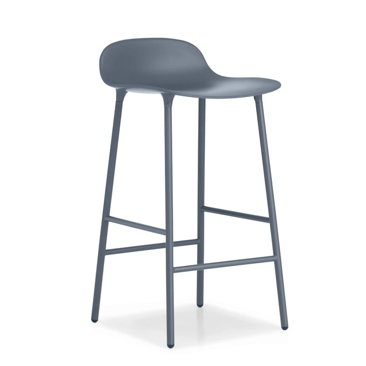 Form barstool metal legs 凳子 - 蓝色 - Normann Copenhagen