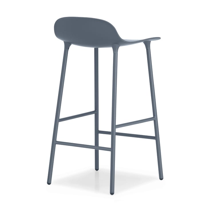 Form barstool metal legs 凳子 - 蓝色 - Normann Copenhagen