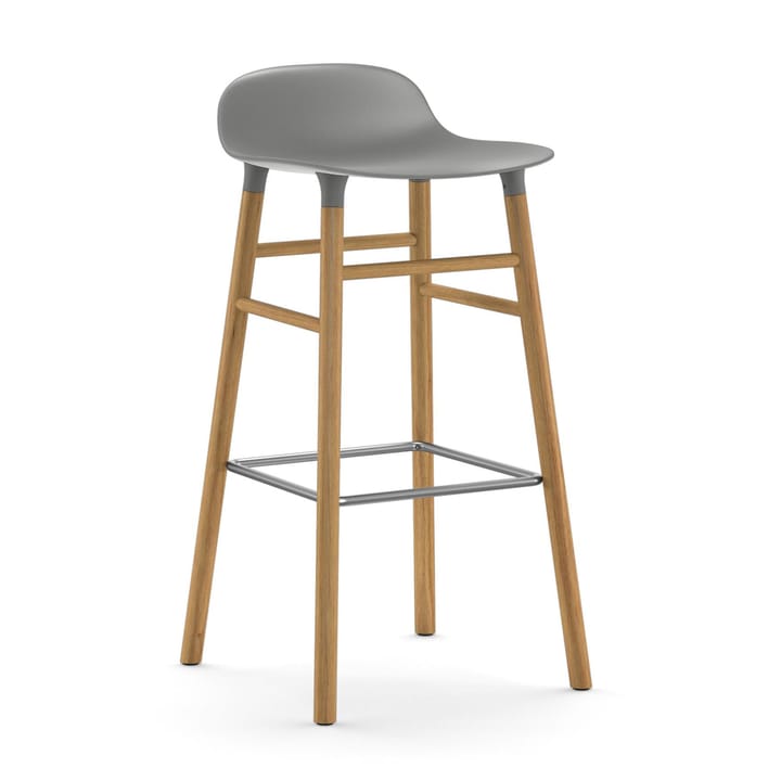 Form barstool oak legs 凳子 - 灰色 - Normann Copenhagen