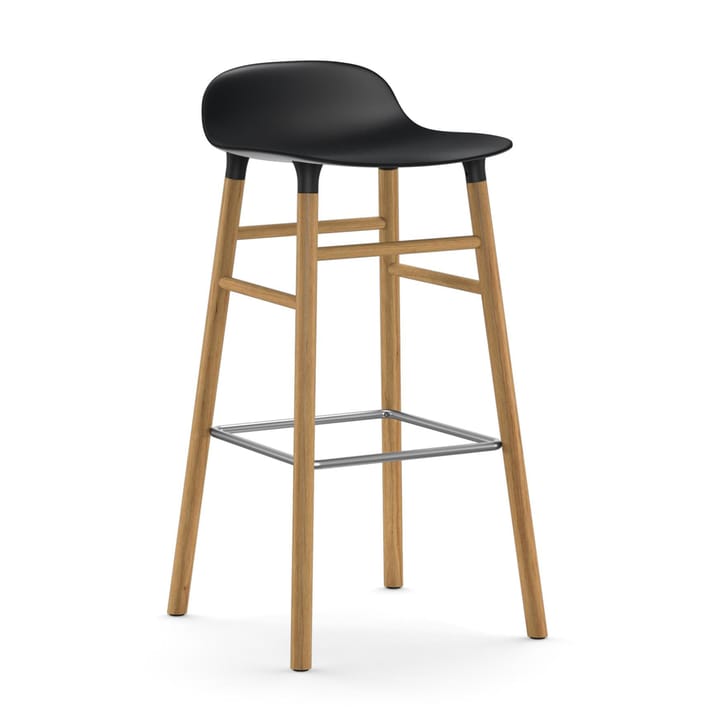 Form barstool oak legs 凳子 - 黑色 - Normann Copenhagen