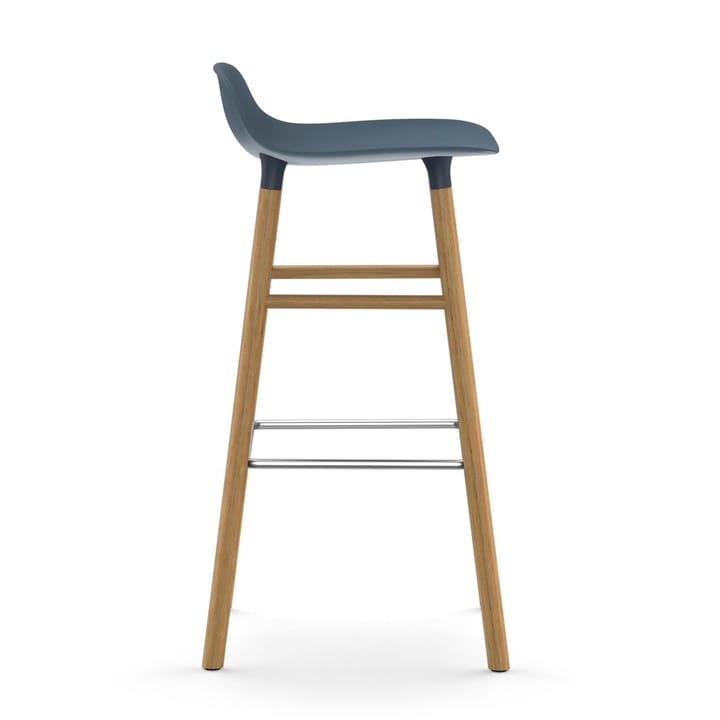 Form barstool oak legs 凳子 - 蓝色 - Normann Copenhagen