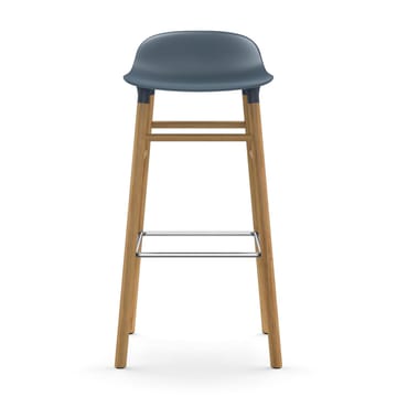 Form barstool oak legs 凳子 - 蓝色 - Normann Copenhagen