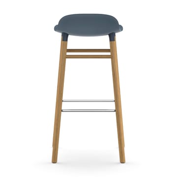 Form barstool oak legs 凳子 - 蓝色 - Normann Copenhagen