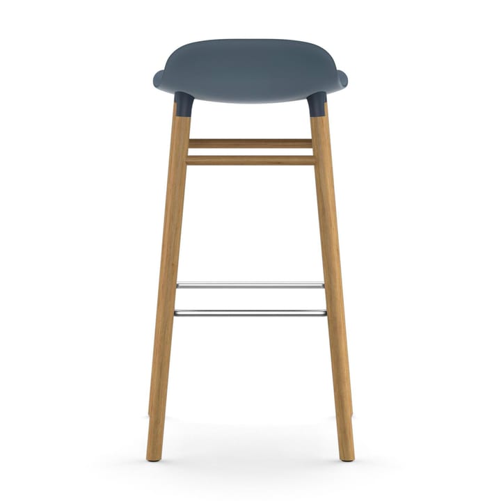 Form barstool oak legs 凳子 - 蓝色 - Normann Copenhagen