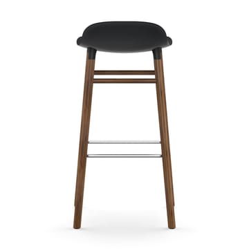 Form barstool walnut legs - 黑色 - Normann Copenhagen