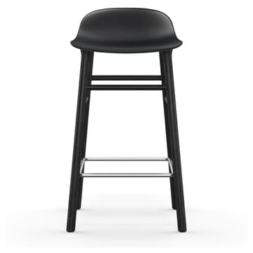 Form Chair barstool varnished oak legs 65 cm 凳子 - 黑色 - Normann Copenhagen