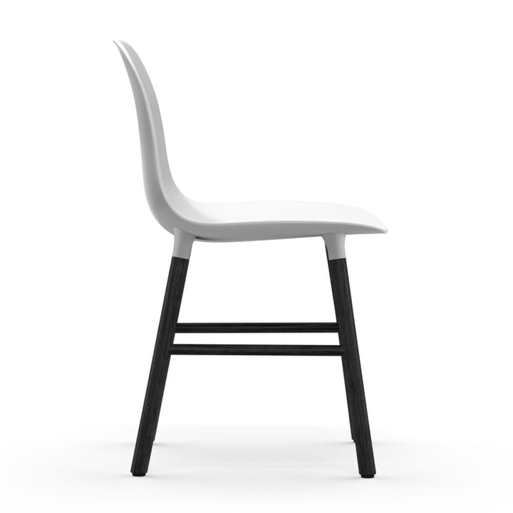 Form 椅子 leg - black - 白色 - Normann Copenhagen