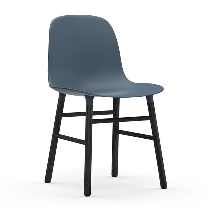 Form 椅子 leg - black - 蓝色 - Normann Copenhagen