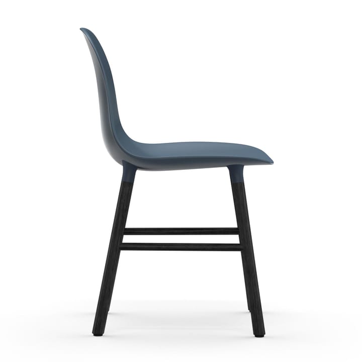 Form 椅子 leg - black - 蓝色 - Normann Copenhagen