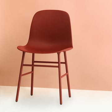 Form 椅子 - 红色, 黑色 legs - Normann Copenhagen