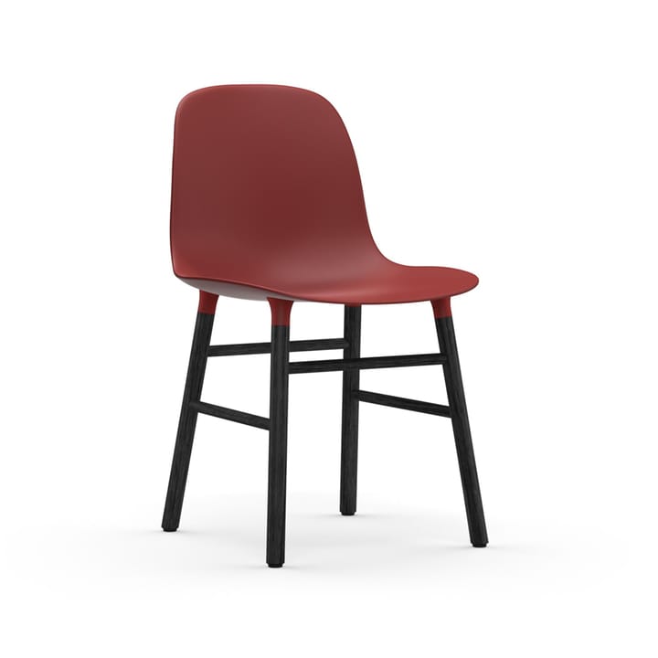 Form 椅子 - 红色, 黑色 legs - Normann Copenhagen
