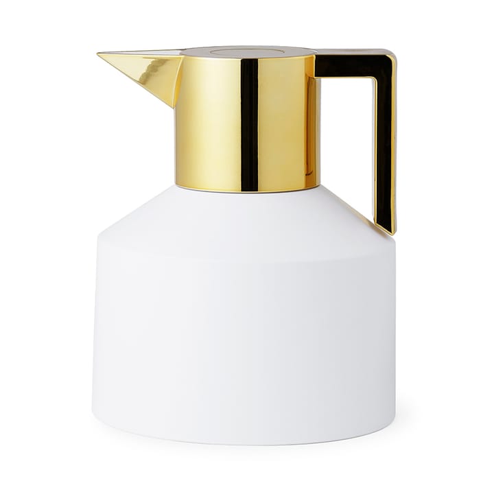 Geo vacuum jug - 白色-gold - Normann Copenhagen