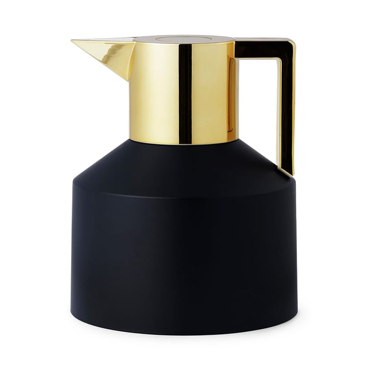 Geo vacuum jug - 黑色-gold - Normann Copenhagen