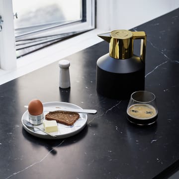 Geo vacuum jug - 黑色-gold - Normann Copenhagen