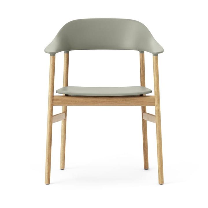 Herit armchair oak - Dusty 绿色 - Normann Copenhagen