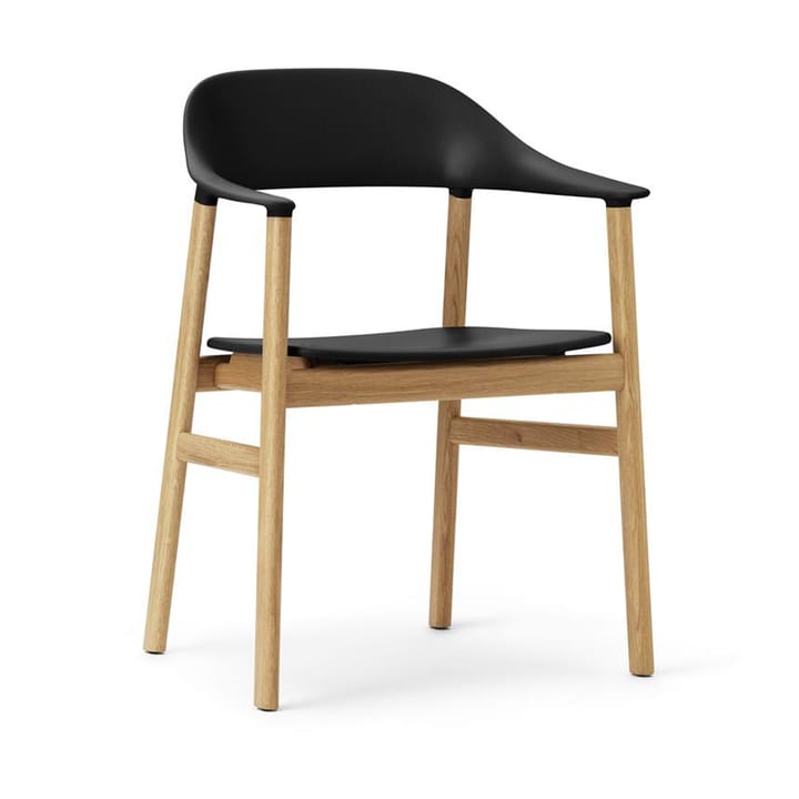 Herit armchair oak - 黑色 - Normann Copenhagen