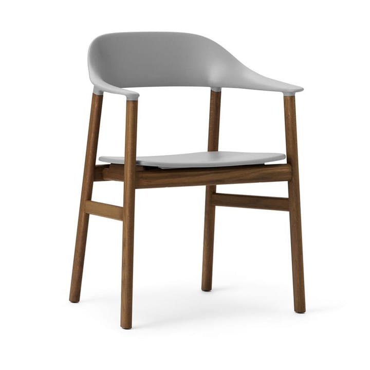 Herit armchair smoked oak - 灰色 - Normann Copenhagen