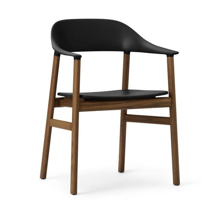 Herit armchair smoked oak - 黑色 - Normann Copenhagen