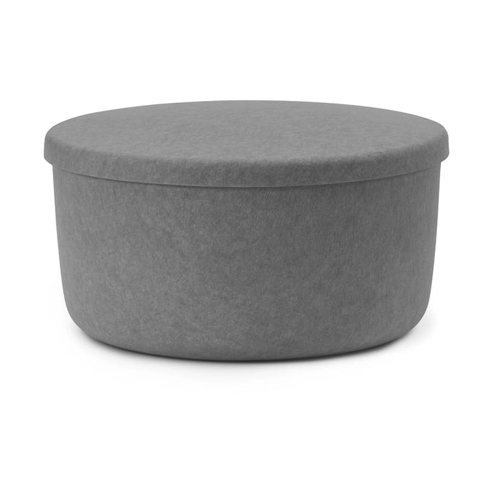 Hide Storage 大 ottoman - 灰色 - Normann Copenhagen