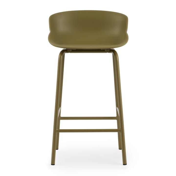 Hyg barstool metal legs 65 cm - 橄榄色 绿色 - Normann Copenhagen