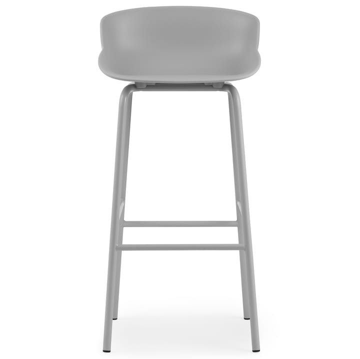 Hyg barstool metal legs 75 cm - 灰色 - Normann Copenhagen